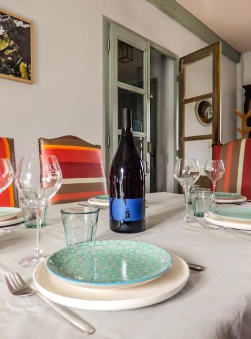 La Maison Des Vendangeurs กาเนต์-อ็อง-รูสซียง ภายนอก รูปภาพ